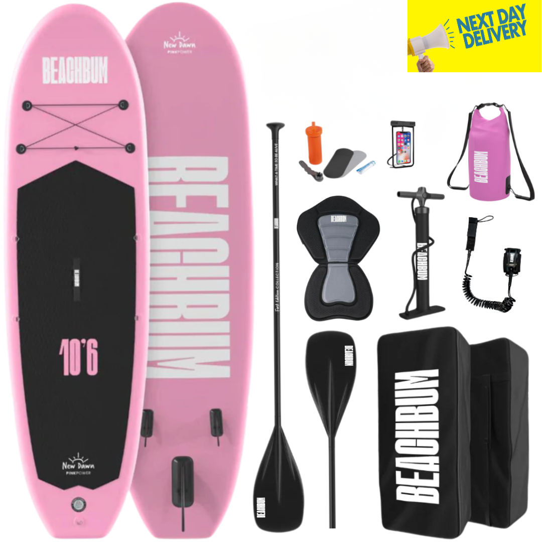 PINK POWER PADDLE BOARD FULL KIT